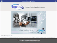Tablet Screenshot of intelisys-technology.com